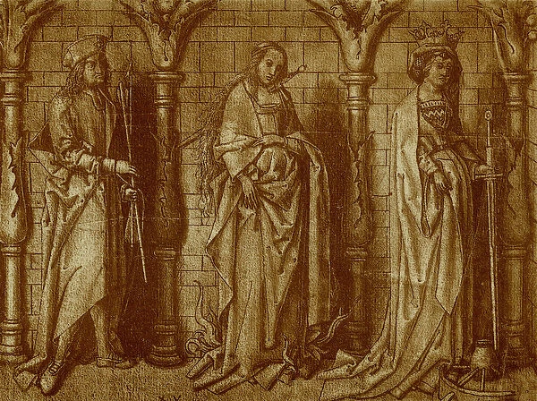 St. Willibald, Lucia, and Katharina