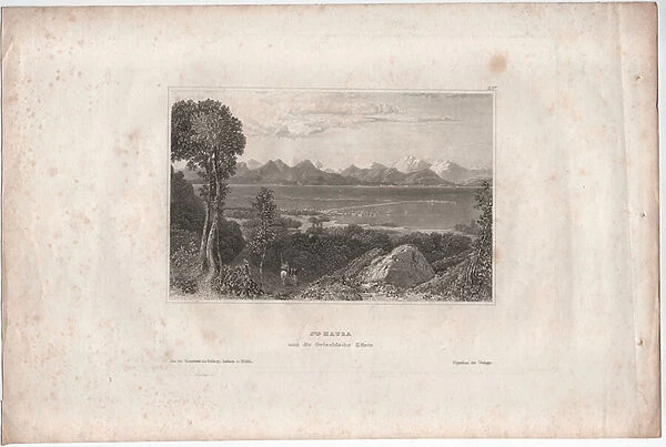 Sta. Maura, 1835 (engraving)