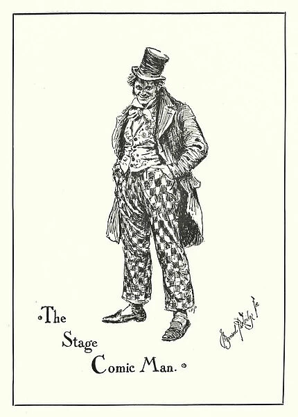 The Stage Comic Man (engraving)
