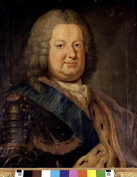 Stanislaw Leszczynski (Stanislas I st, King of Poland) (1677 - 1766). Painting