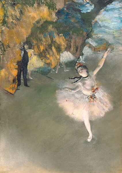 The Star, or Dancer on the stage, c. 1876-77 (pastel on paper)