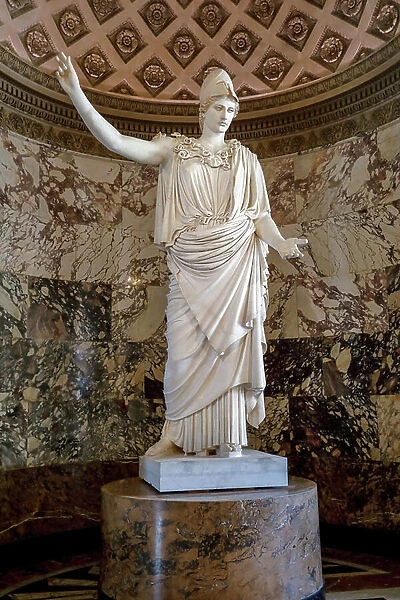 Statue of Athena known as 'la Pallas de Velletri', 1st century (sculpture)