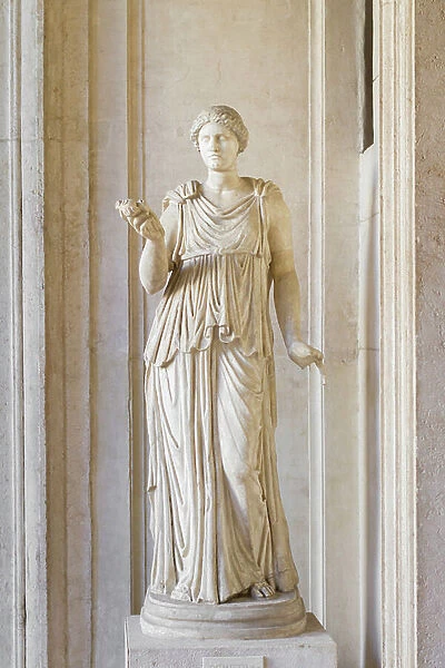 Statue of draped woman, Boncompagni Ludovisi collection (marble)