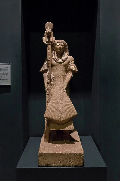Statue of Nebre, 19th dynasty, from Mersa Matruh (sandstone)