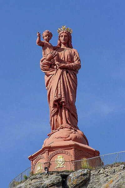 Statue of Notre Dame de France, 2023 (photo)
