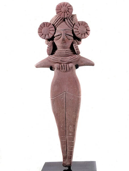 Statuette. Art Maurya (India), 3rd century BC Guimet Museum