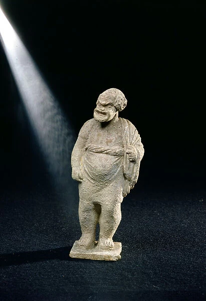 Statuette of a comic actor, from Tanagra, Boeotia (stone)
