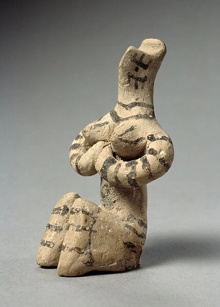 Steatopygous figure, Tell Halaf, 6th-5th Millennium BC (terracotta)