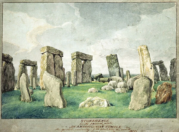 Stonehenge in its Present State, an Anpedilunian Temple