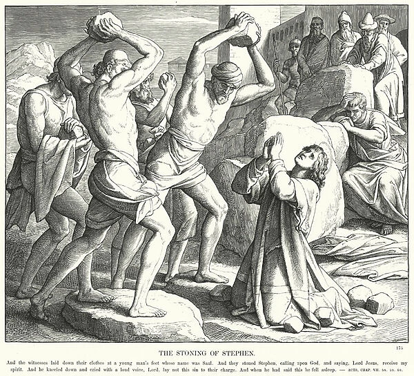 The Stoning of Stephen (engraving)