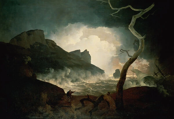 The Storm, Antigonus pursued by the Bear from The Winters Tale, Act III