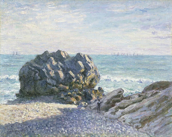 Storr Rock, Lady's Cove, le soir, 1897 (oil on canvas)