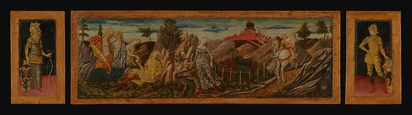 The Story of Oenone and Paris, 1460s (tempera on panel)
