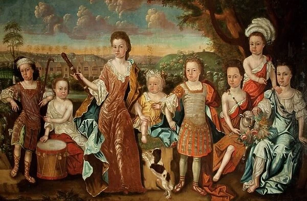 The Strachey Family, c. 1710 (oil on canvas)