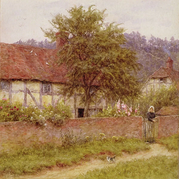 The Stray Kitten, c. 1891 (oil on canvas)
