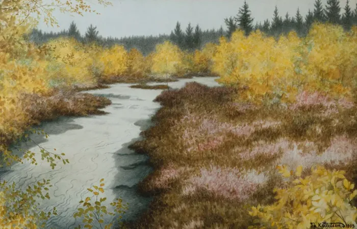 Framed Print : Stream, 1905 Framed Print : Stream, 1905