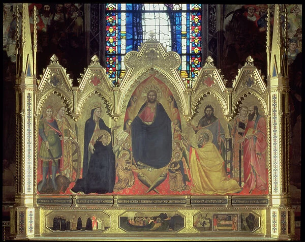 The Strozzi Altarpiece, 1357 (panel) (see 75592-6 for details)