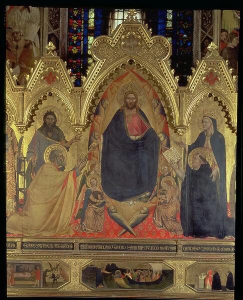 The Strozzi Altarpiece, 1357 (panel) (detail of 72246)
