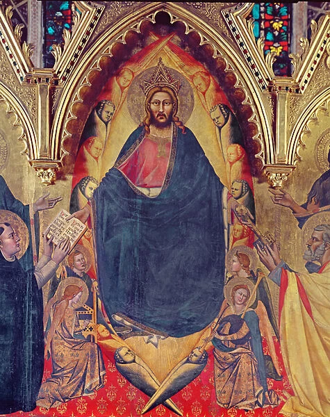The Strozzi Altarpiece, 1357 (panel) (detail of 72246)
