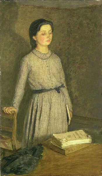 The Student, 1903 (oil on canvas)