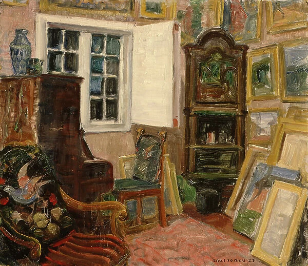 Studio interior, 1920 (painting)
