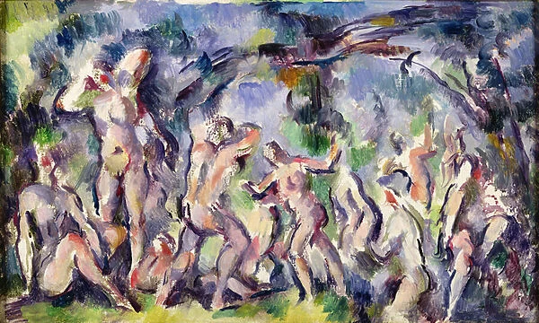Study of Bathers, c. 1900-06 (oil on canvas)