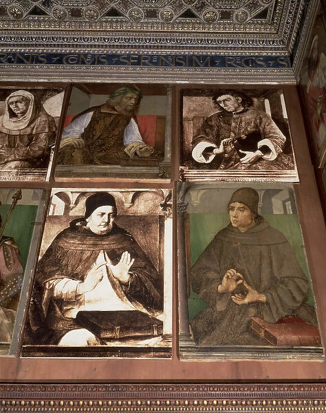 The Study of Federigo da Montefeltro, Duke of Urbino (oil on panel)