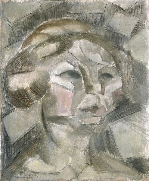 Study for the head of Abundance, 1910 (see 81088)