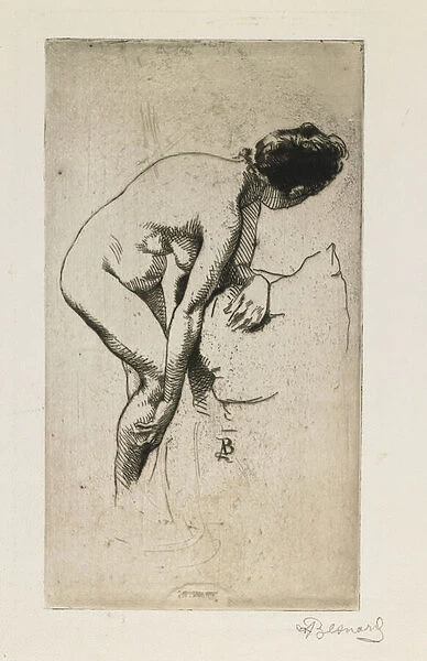 Study of Nude Female Figure, 1886