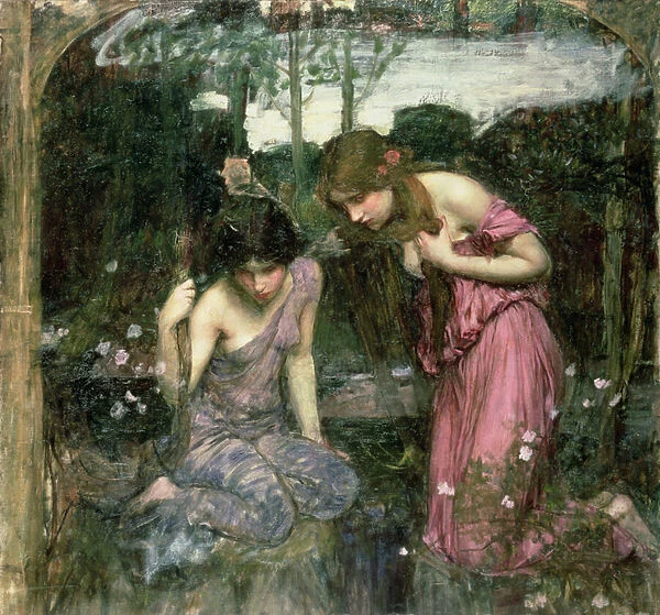 Study for Nymphs Finding the Head of Orpheus, c. 1900 (oil on canvas)