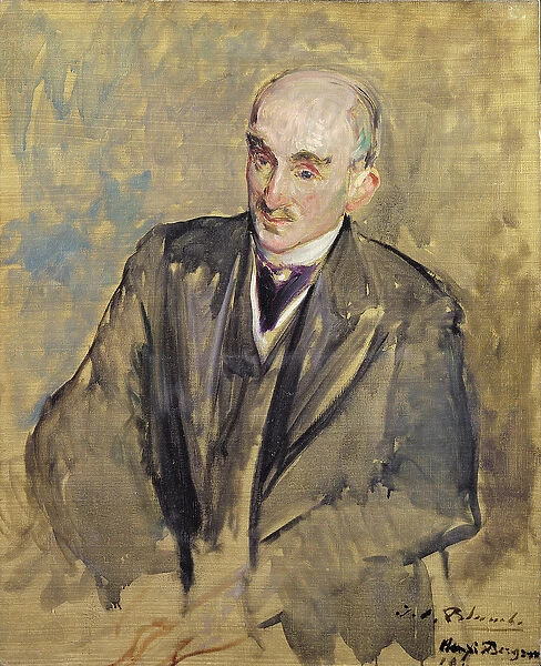 Study for a portrait of Henri Bergson (1859-1941) 1911 (oil on canvas)