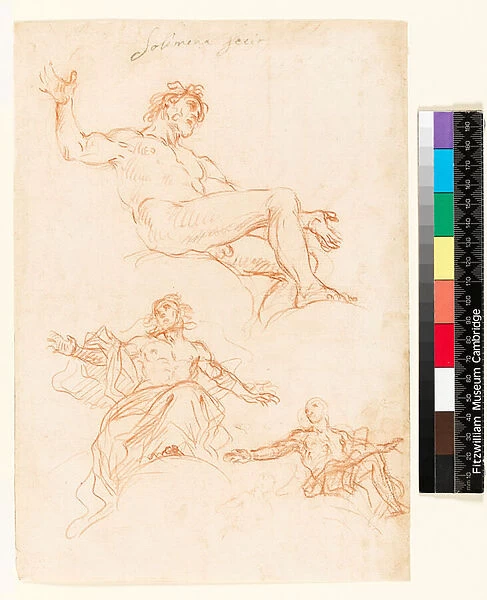 Study sheet (recto), eighteenth century (red chalk on paper) [see 5938286]