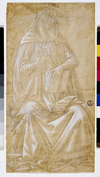 Study of St. Jerome (drawing)