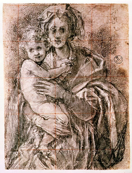 Study for The Virgin and Child with St. Joseph and John the Baptist