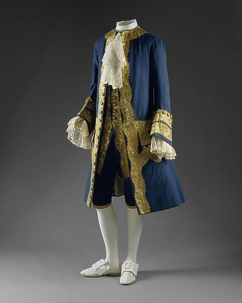 Suit, c. 1760 (wool & gilt metal)