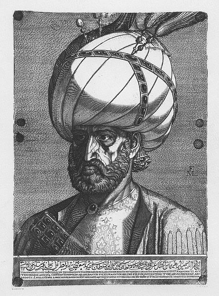Suleiman the Magnificent, 1557 (engraving)