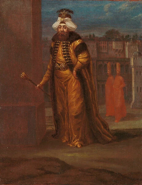 Sultan Ahmed III (Ahmet III) (1673-1736), 1737 (oil on canvas)