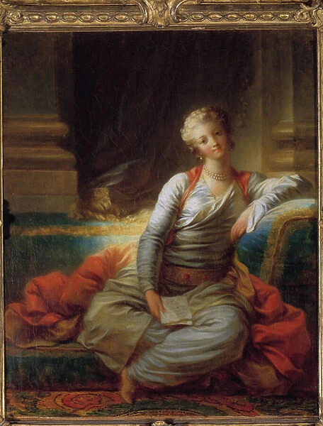 The sultan has the pearl painting by Jean Honore Fragonard (1732-1806) 18th century