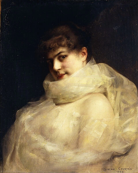 A Sultry Beauty, 1883 (oil on canvas)