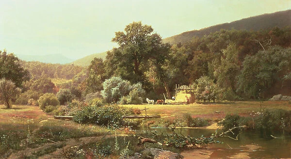 Summer in the Blue Ridge, 1874 (oil on canvas)