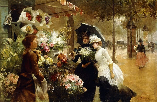Summer Flowers, 1888 (oil on canvas)