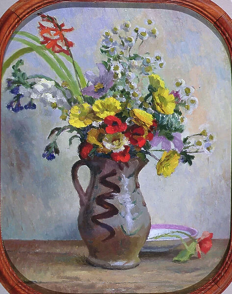 Summer Flowers, c. 1922 (oil on board)