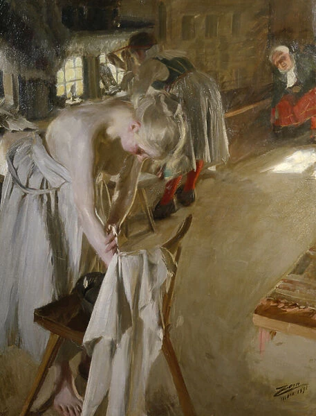 Sunday Morning, 1891 (oil on canvas)