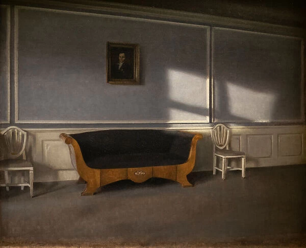 Sunny rayson in the living room, III, 1903 (oil on canvas)