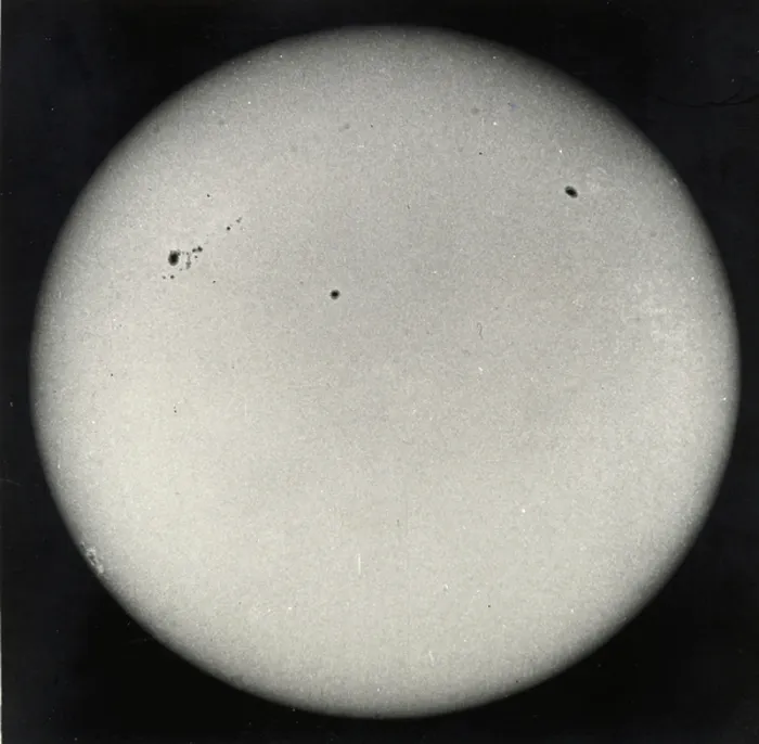 Framed Print : Sunspots. UIG673452 Sunspots; (add.info.: Sunspots are temporary phenomena