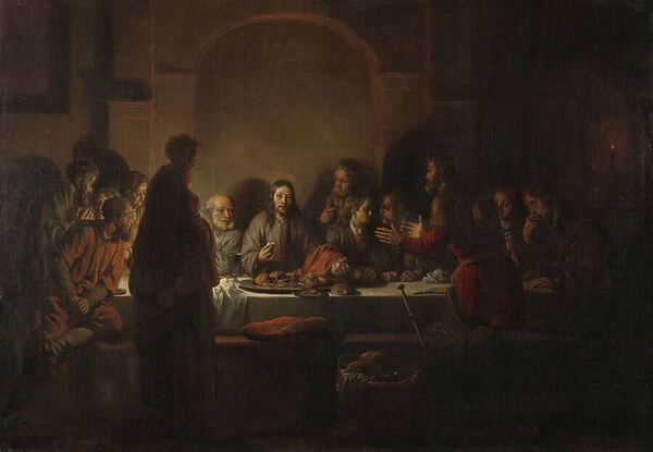 The Last Supper, 1664 (oil on canvas)