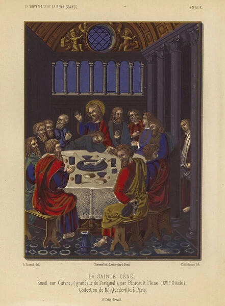 The Last Supper (chromolitho)