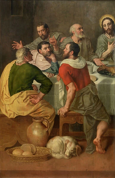 Last Supper (oil on panel)