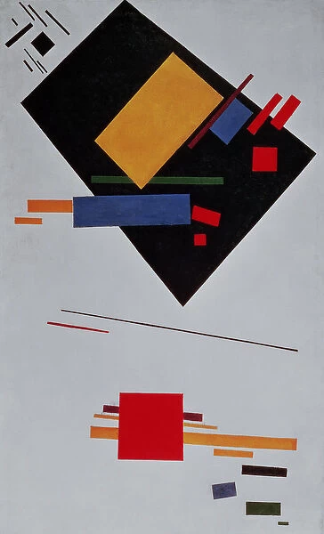Suprematist Composition, 1915 (oil on canvas)