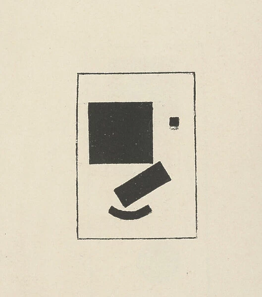 Suprematist Satellites from 'Suprematism: 34 Drawings', 1920 (litho)